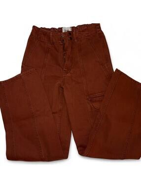 BDG Women's Brown and Orange Jeans
